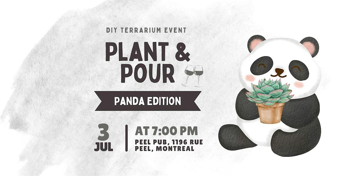 Plant and Pour | Wine Glass Terrarium Event in Montreal (Downtown)