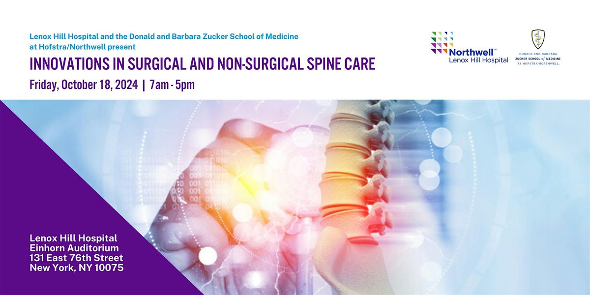 Innovations in Surgical and Non-Surgical Spine Care
