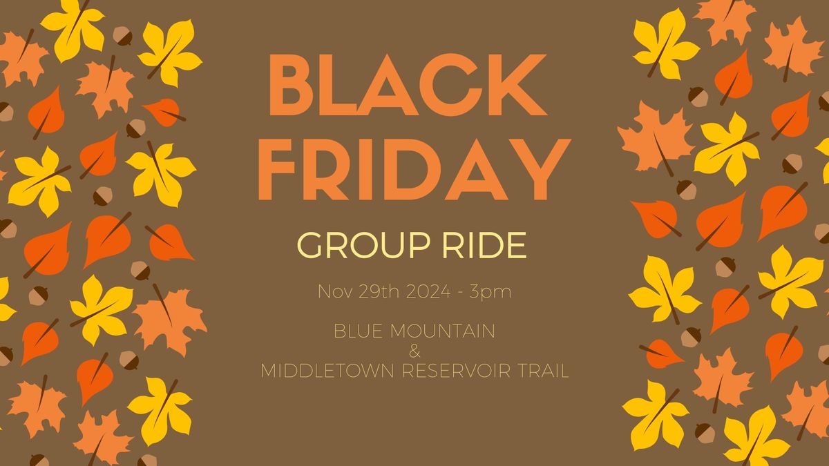 Bikeway's Annual Black Friday Ride