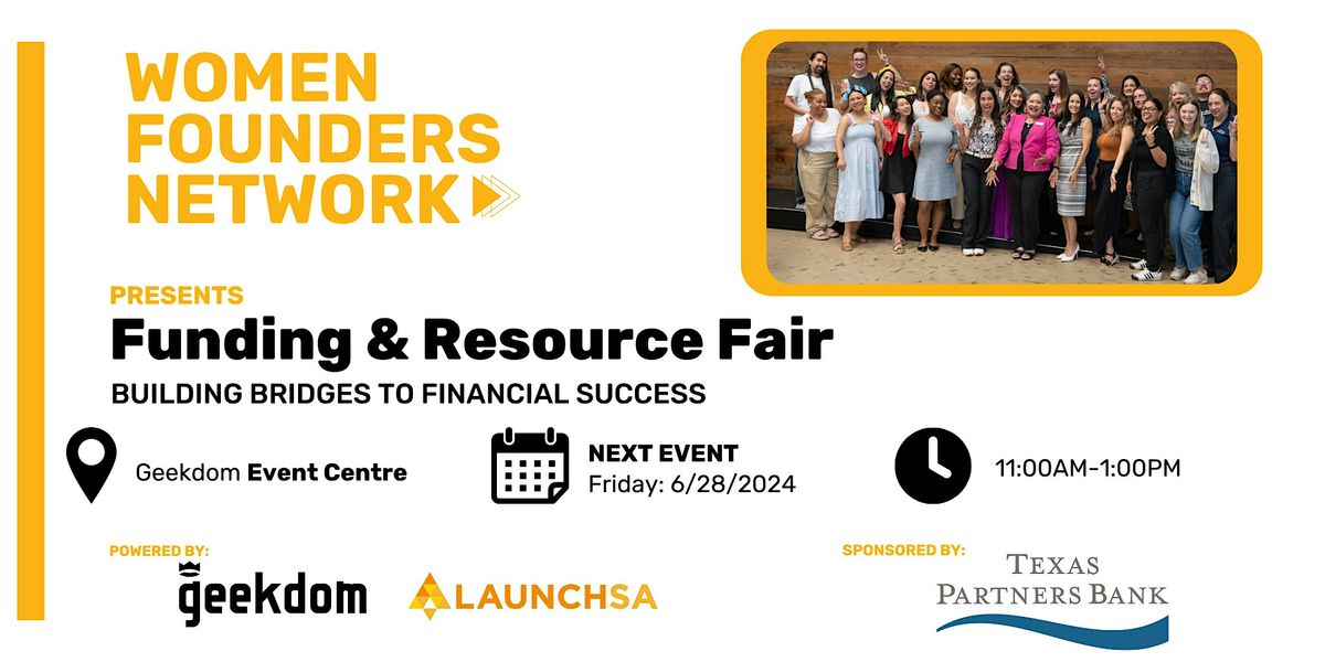 Women Founders Network: Funding & Resource Fair
