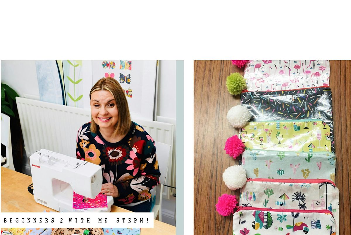 Intermediate -  Sewing Machine One Day workshop - Zips and buttonholes