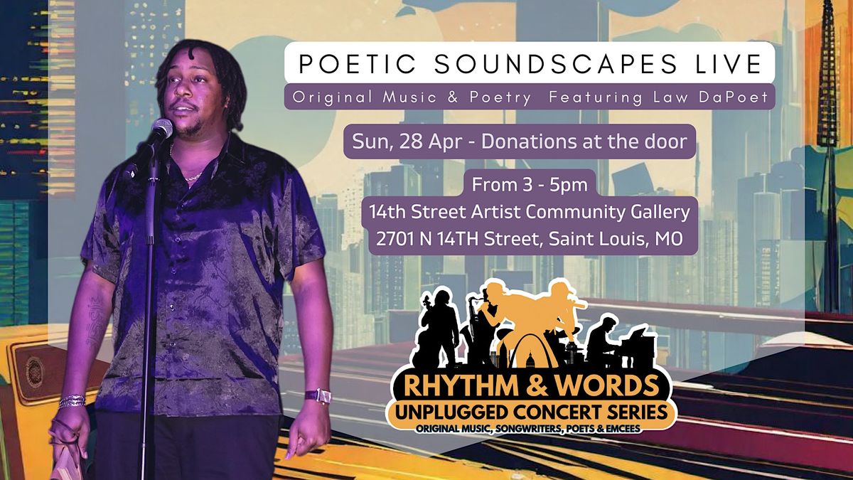 Rhythm & Words: Poetic Soundscapes Live