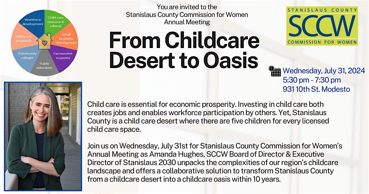 SCCW Annual Meeting: From Childcare Desert to Oasis