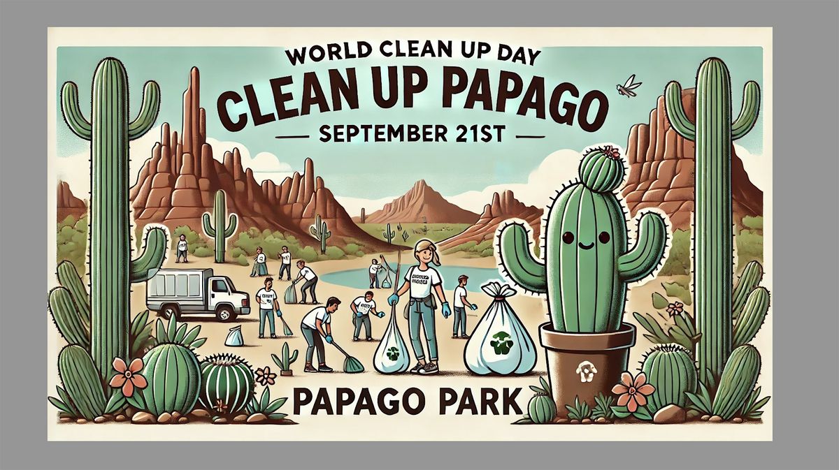 World Cleanup Day @Papago Park