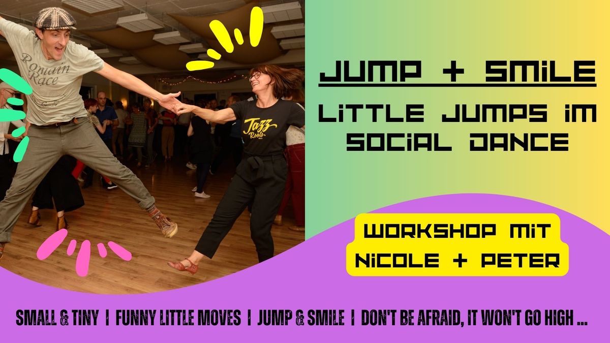 Jump and Smile \u2013 Little Jumps im Social Dance