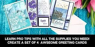 Create Awesome Greeting Cards with Artist. Pam Mead