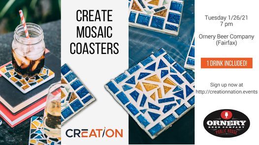 Create Mosaic Coasters