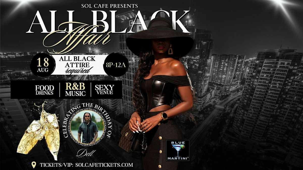 Sol Cafe Orlando - All Black Affair