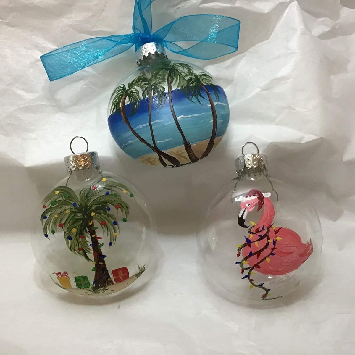 Christmas in July Ornament Painting Class