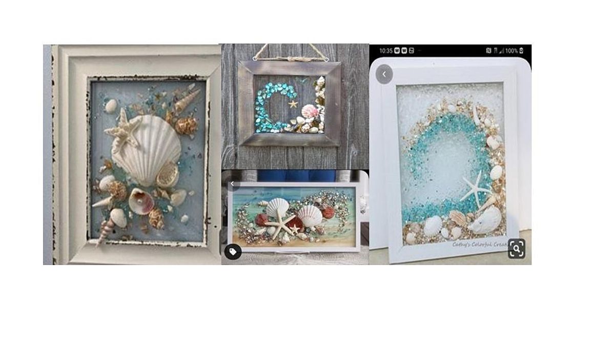 Beach Resin Art Class