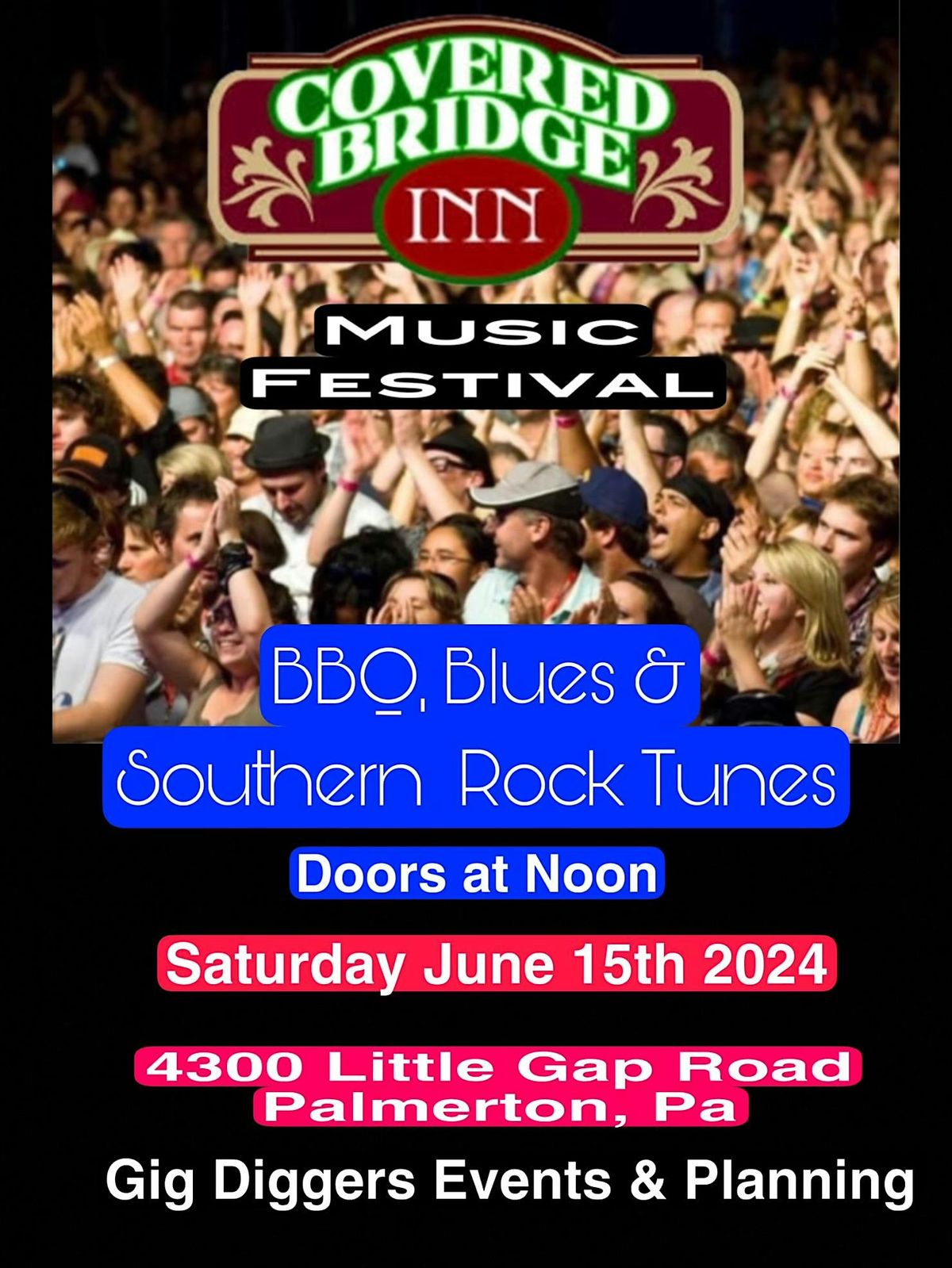 CBI Music Fest 2024 BBQ, Blues and Southern Rock Tunes!