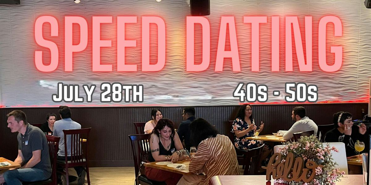 Speed Dating (40s-50s)