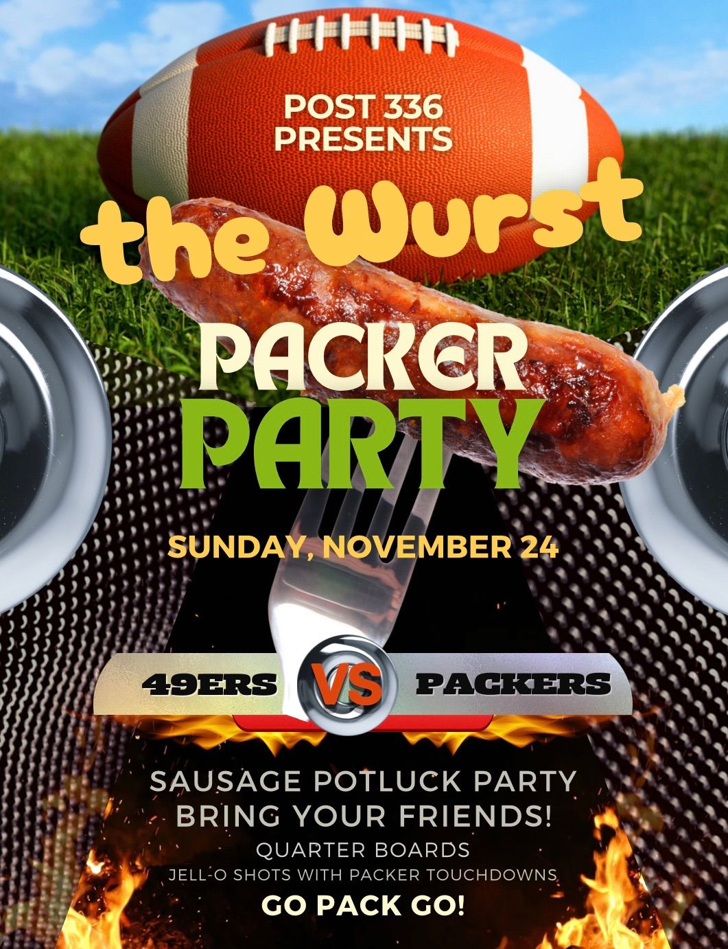 The WURST Packer Party ever!