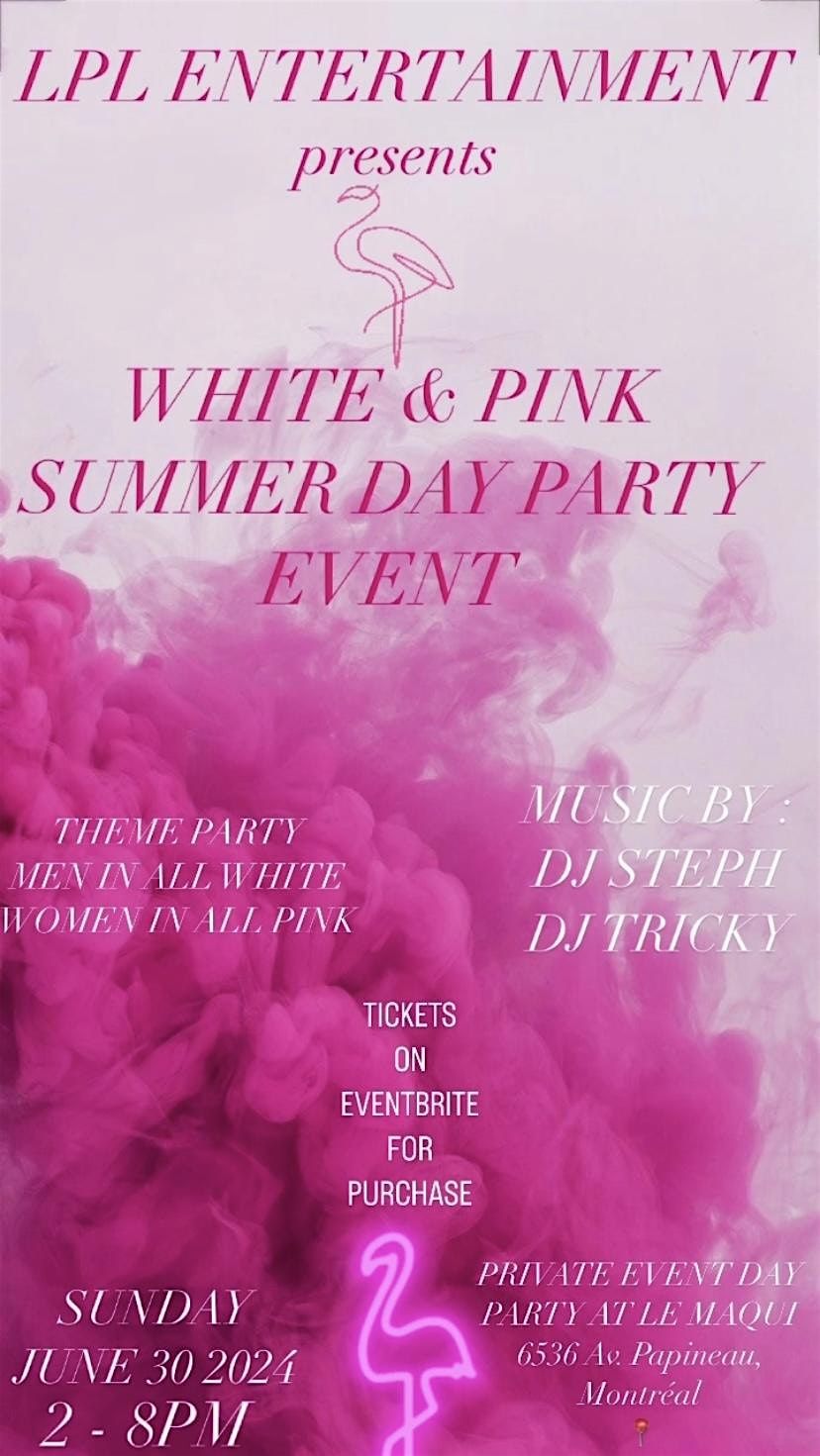 PINK & WHITE SUMMER DAY PARTY