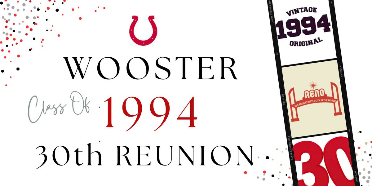 Wooster High School Class of '94 30th Reunion