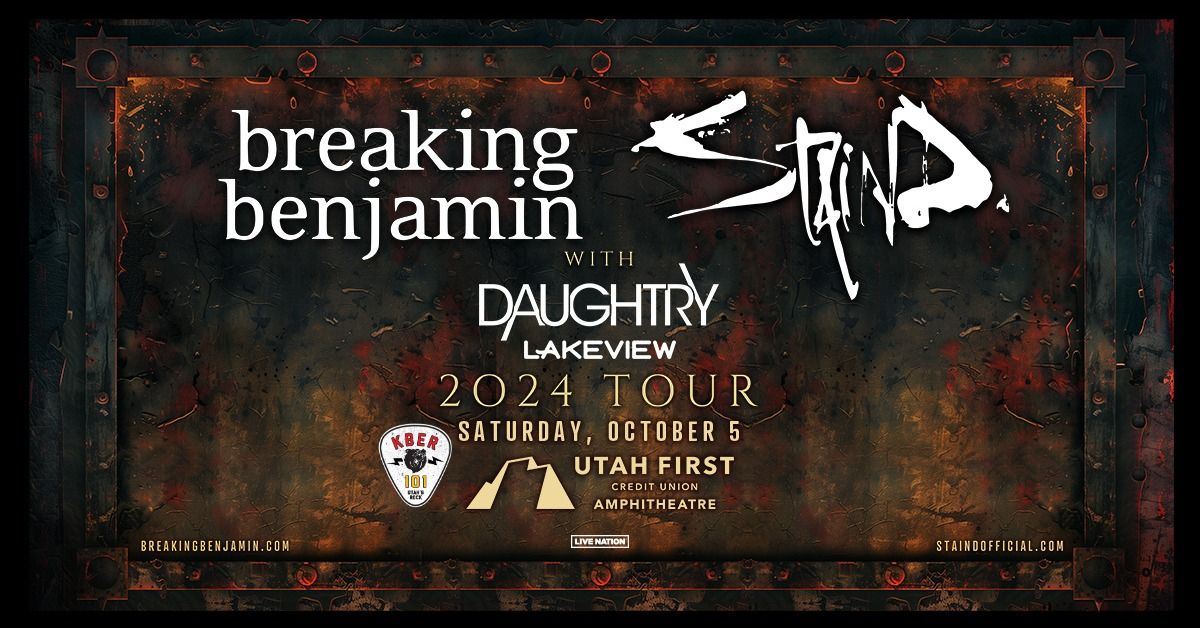 KBER 101 Welcomes Breaking Benjamin & Staind