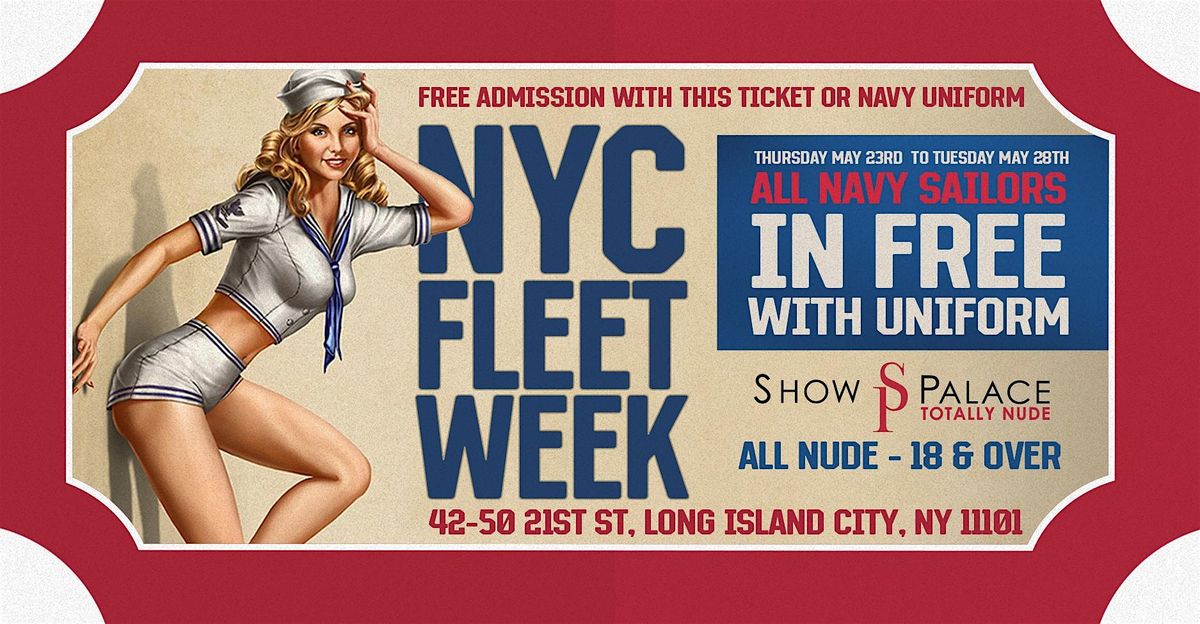 NYC Fleet Week at Show Palace