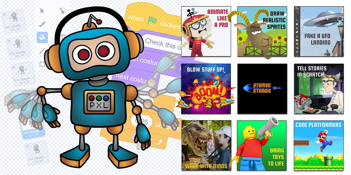 Tech Summer Camp - FUN with Coding, Digital Art, Animation, Filmmaking