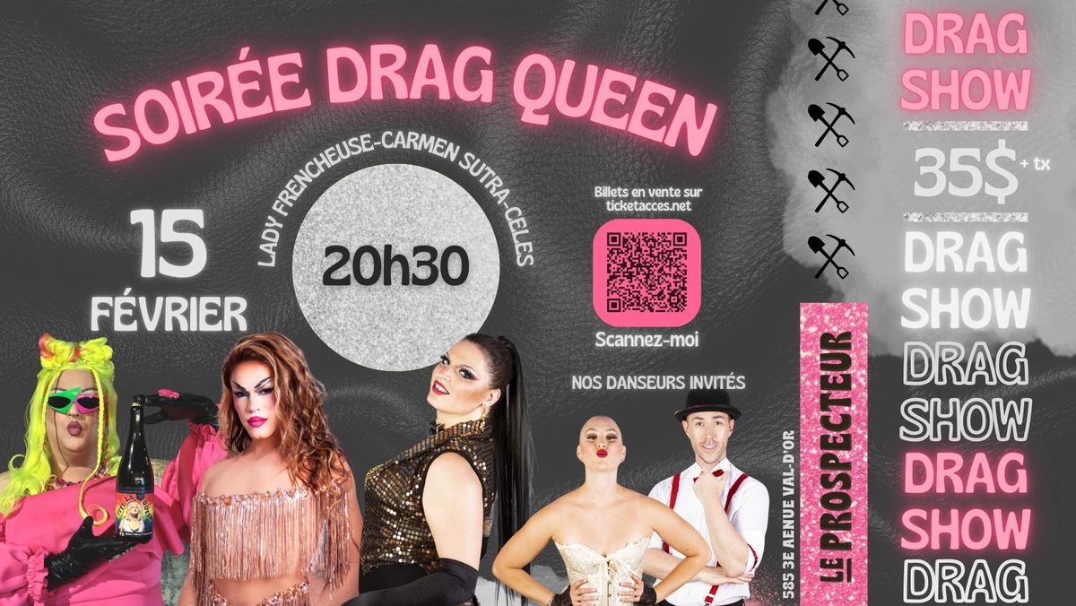 SOIR\u00c9E DRAG QUEEN  & DANCEFLOOR  \/\/ \u00c9dition St-Valentin