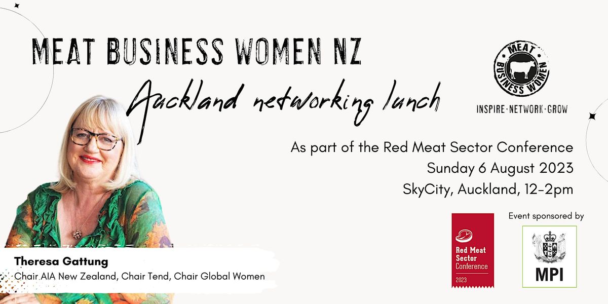 Meat Business Women NZ Auckland networking lunch