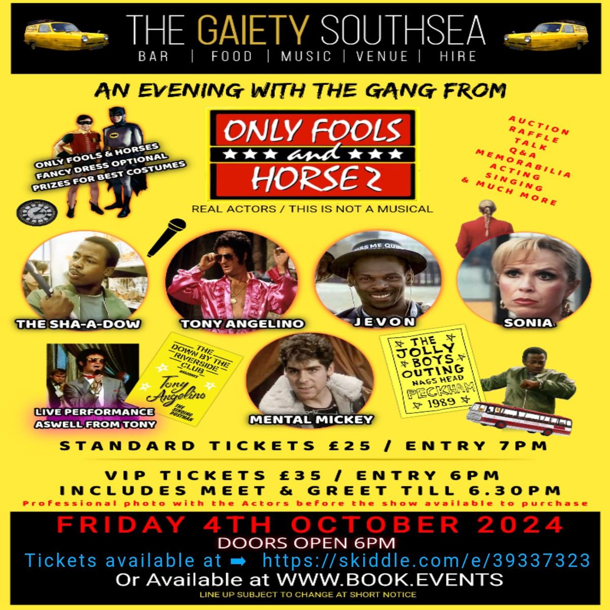 An Evening With The Gang From Only Fools And Horses 