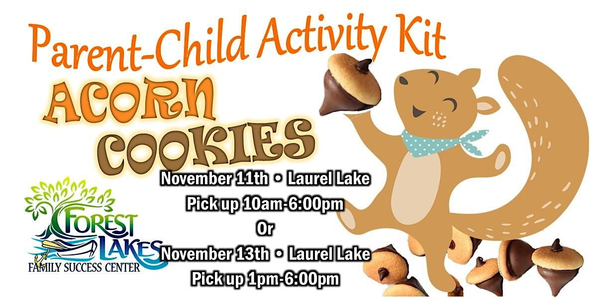 Acorn Cookies - Parent Child Activity Kit To-Go