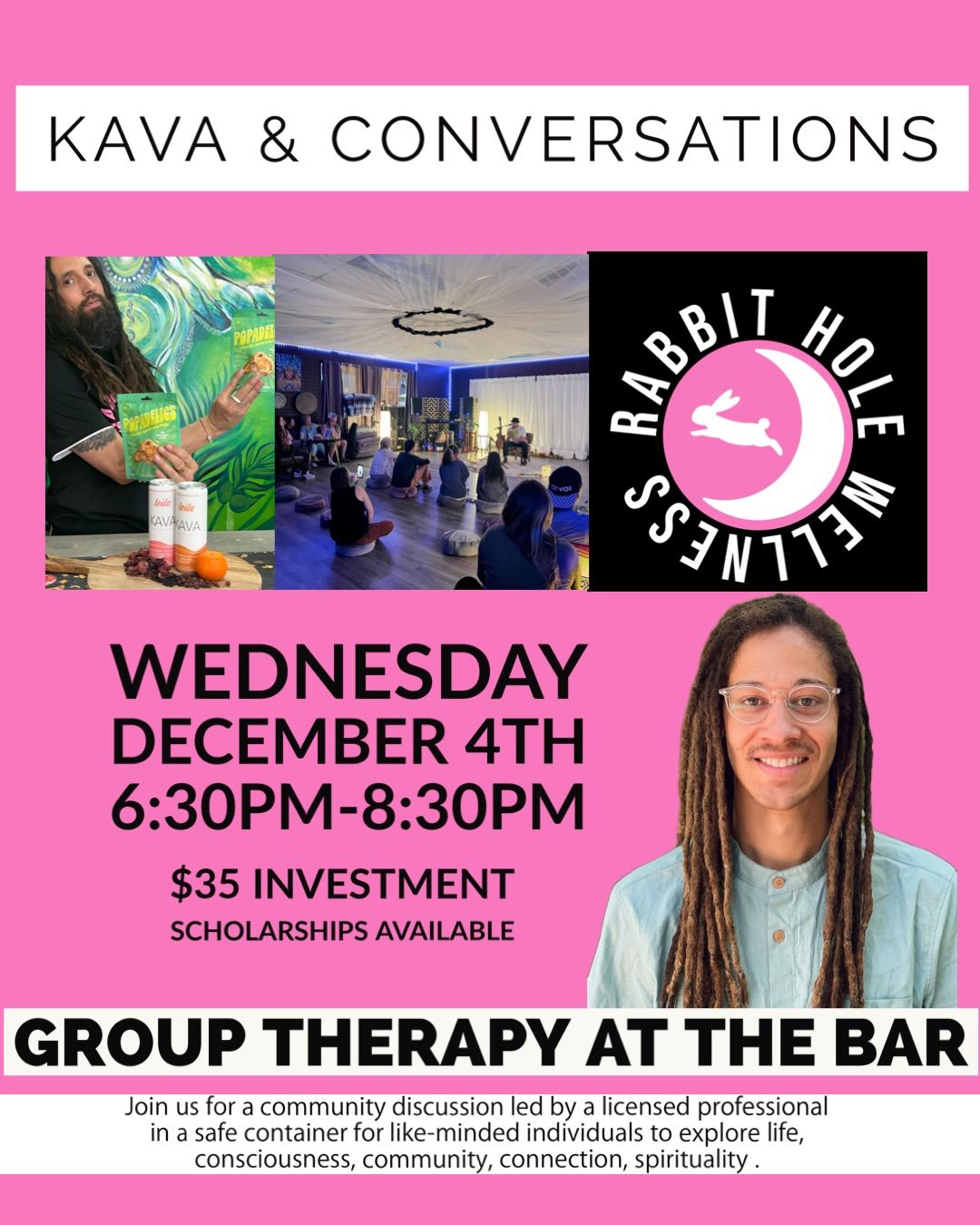 Kava & Conversation - Group \u2018Therapy\u2019 At The Wellness Bar 