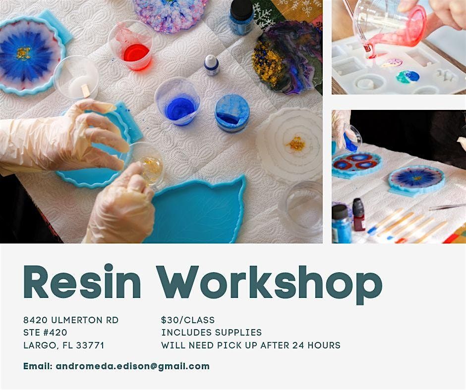 Freestyle Resin Workshop - Monday, July 22nd