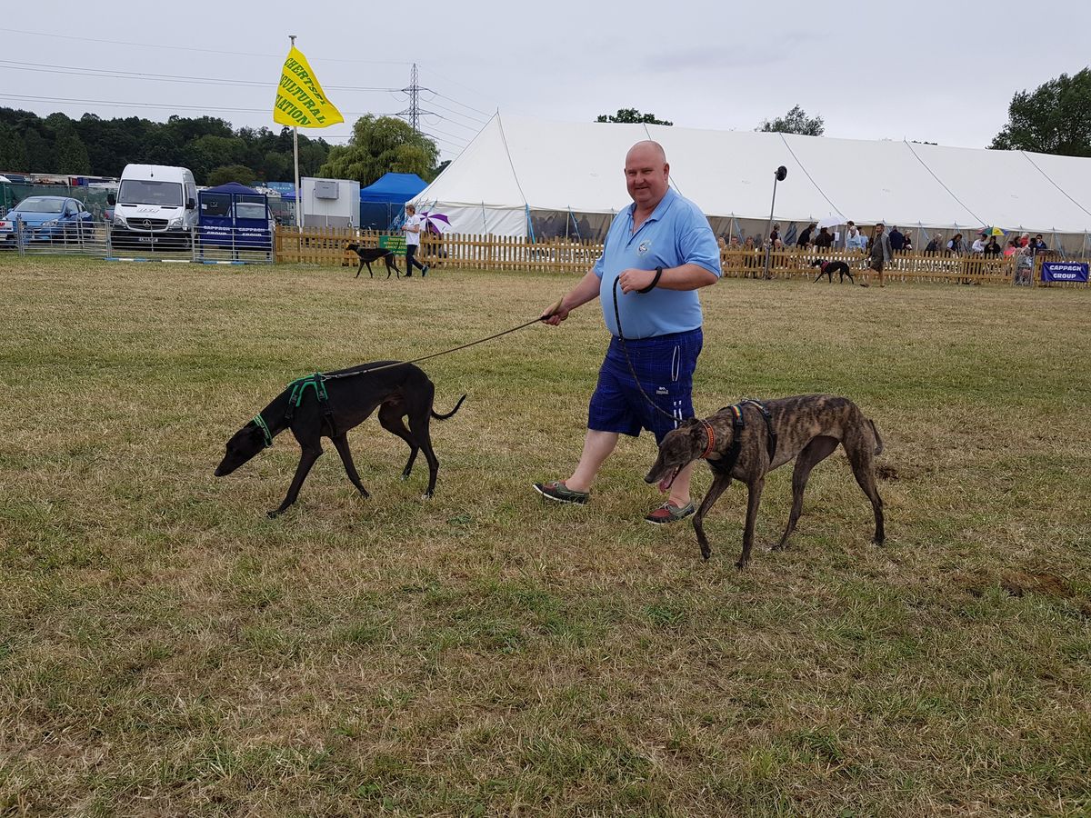 WGW stall and dog show at Chertsey Agricultural Show, August 2024 (day 1)