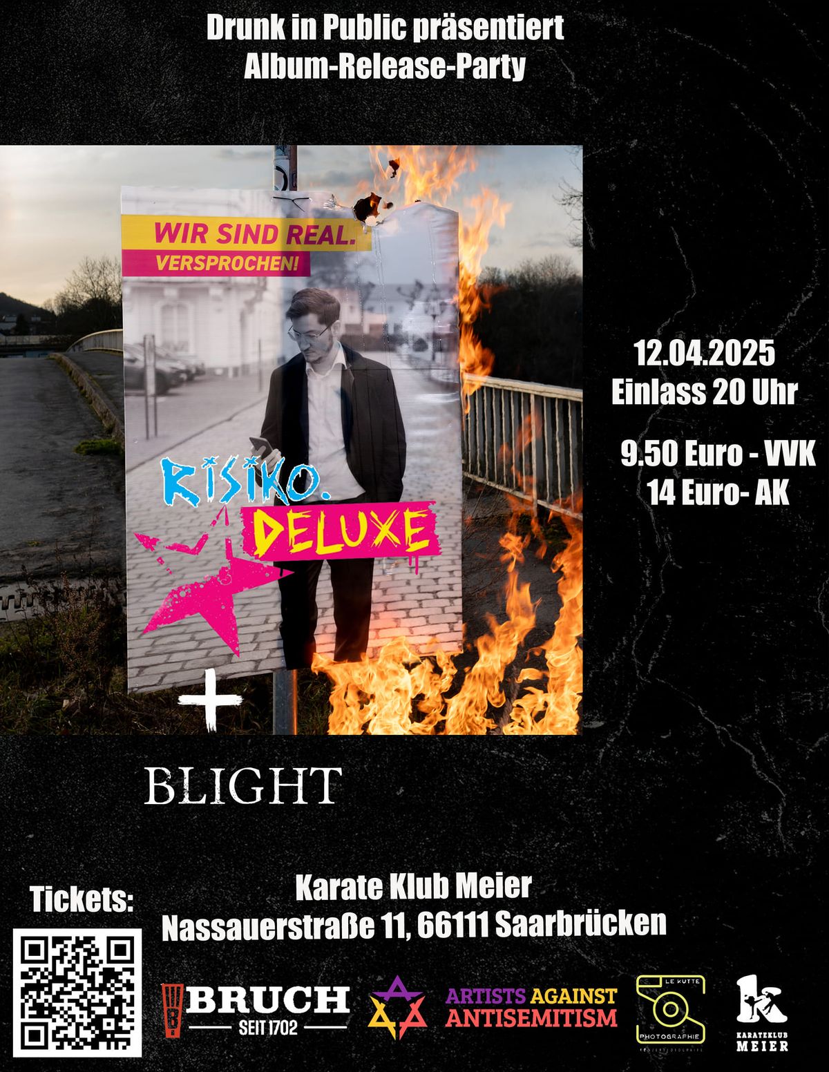 Risiko.Deluxe - Album Release Konzert + BLIGHT