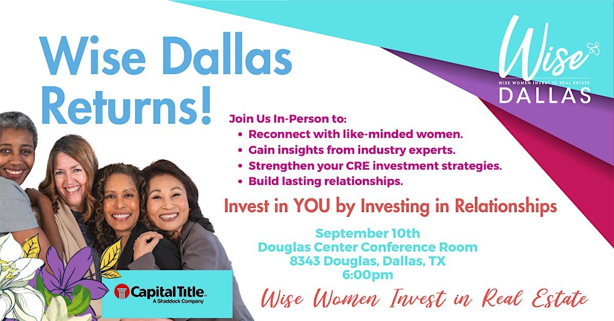 WISE Dallas Returns!