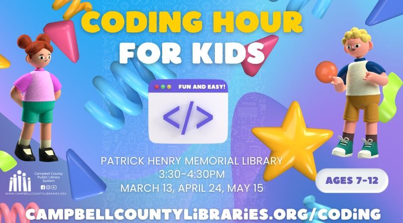 Coding Hour for Kids - Brookneal