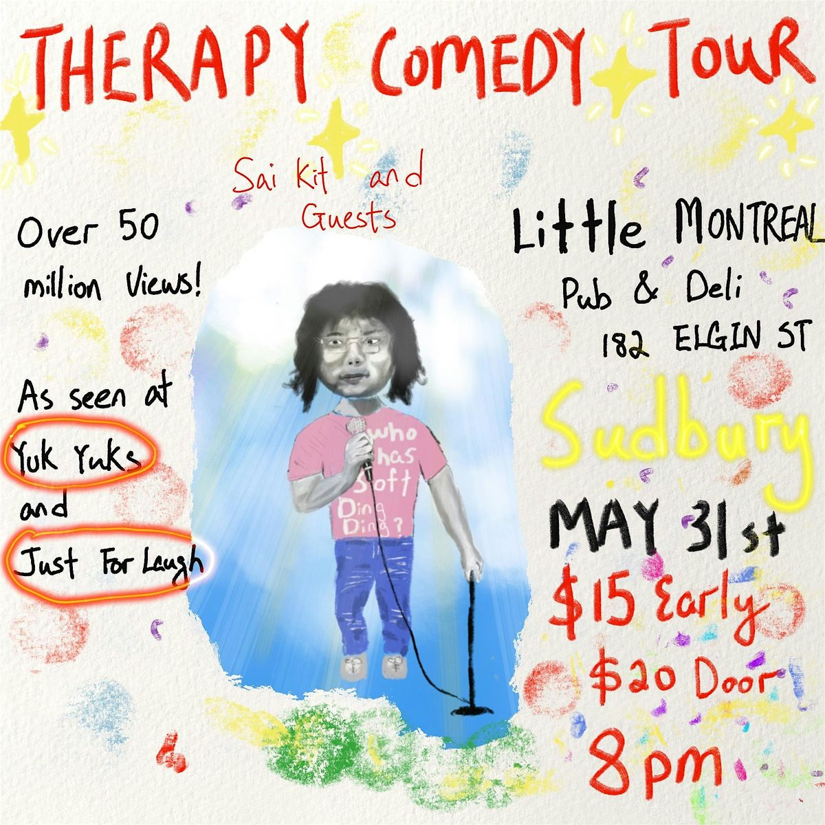 Stand Up Comedy in Sudbury, Ontario!