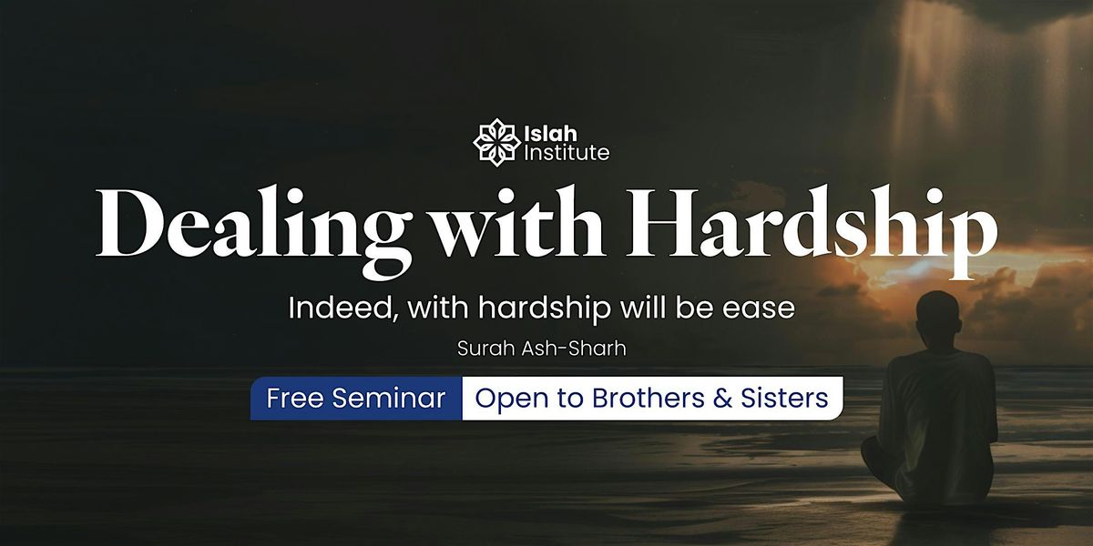 Dealing With Hardship