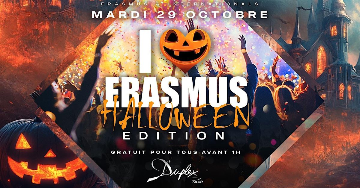 I LOVE ERASMUS - Halloween Edition at Duplex