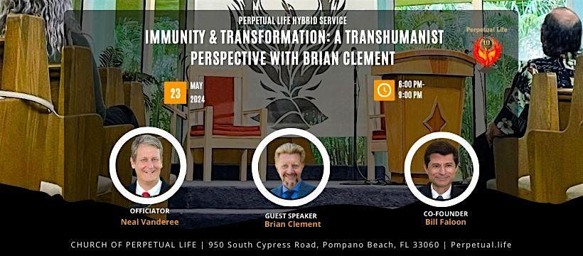 Brian Clement of Hippocrates Wellness & Bill Faloon of Perpetual Life
