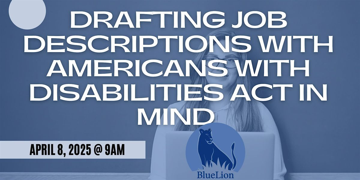 Drafting Job Descriptions with ADA in Mind