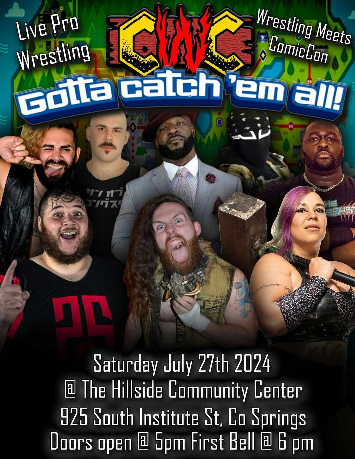 Colorado Wrestling Connection Presents: Gotta Catch Em All!