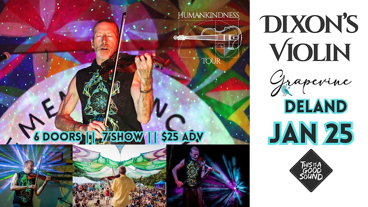 Dixon's Violin live in DeLand \/ Grapevine Wine Bar