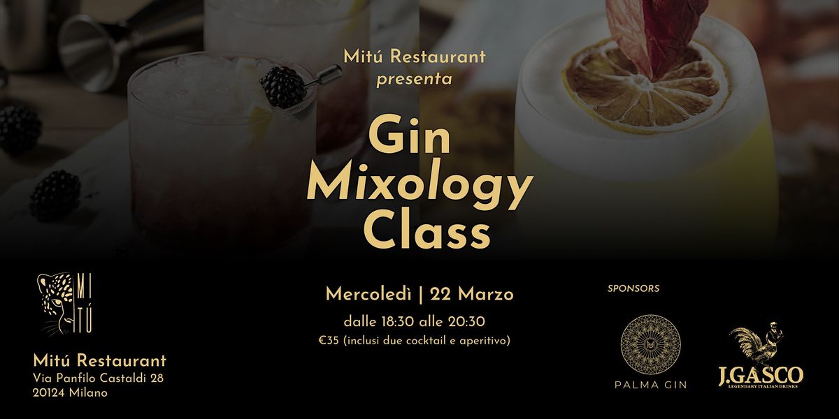 Gin Mixology Class