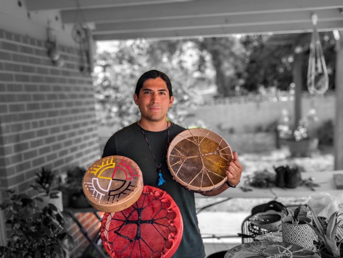 Ceremonial Drum Making Workshop with a Yaqui Artist Ricky Vegas