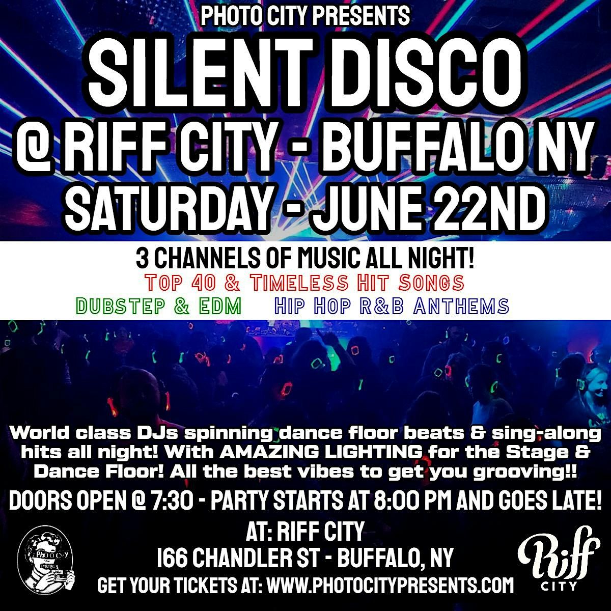 Silent Disco @ Riff City (Buffalo, NY)