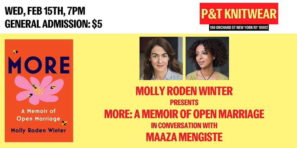 Molly Roden Winter presents More, feat. Maaza Mengiste