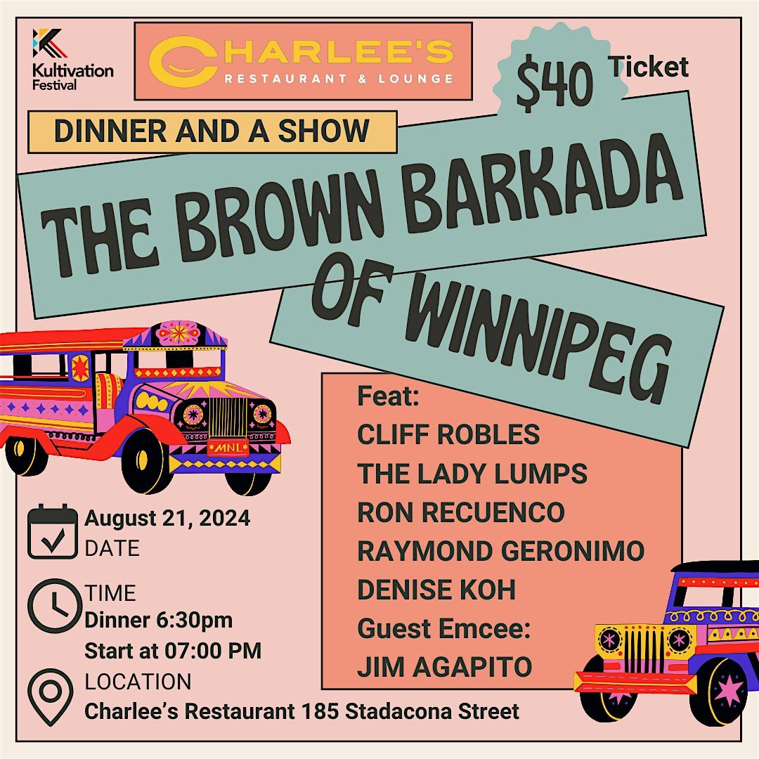 The Brown Barkada of Winnipeg Comedy Show