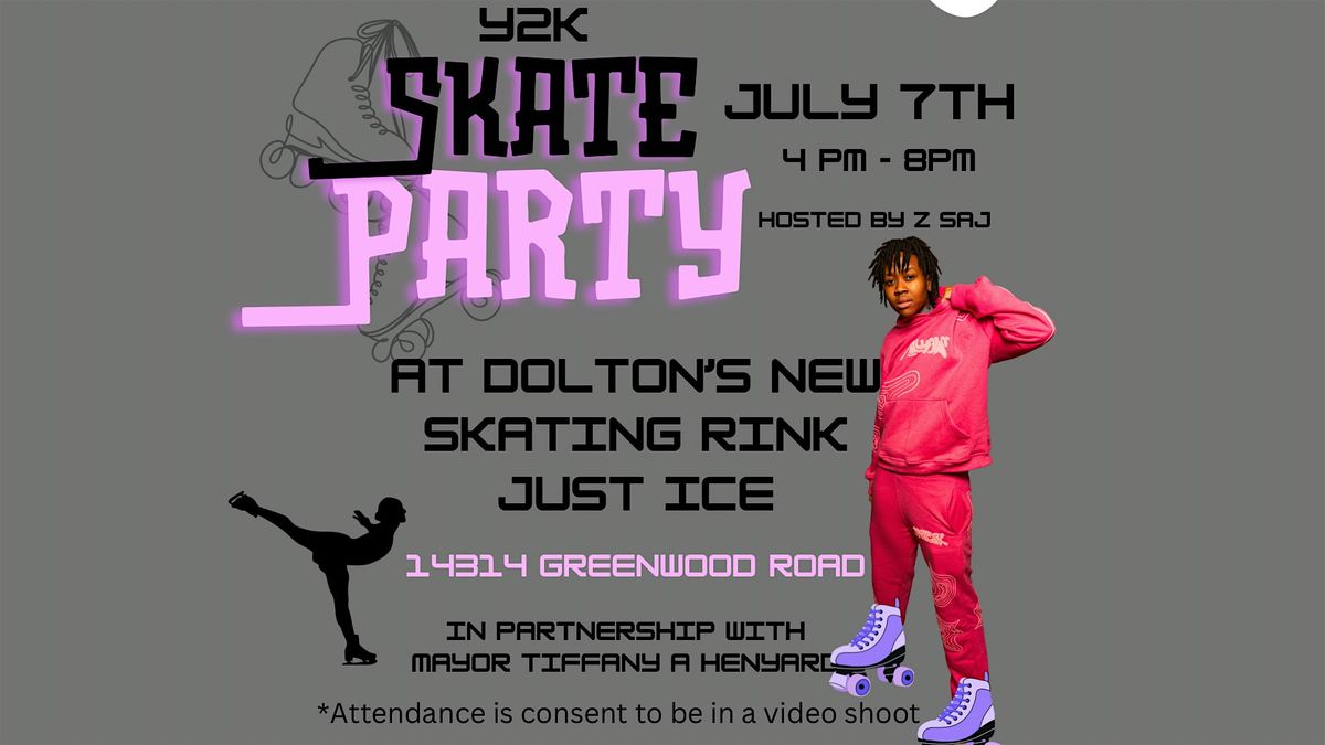 Skate Party\/ Video shoot Hosted by  Z Saj