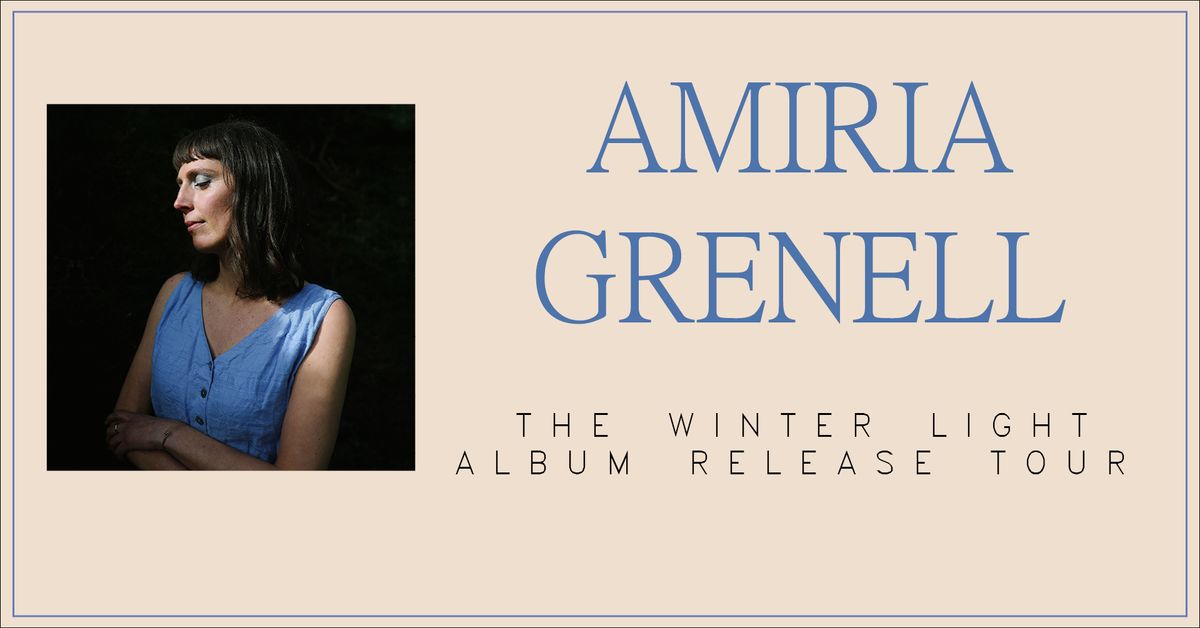 Amiria Grenell - Album Release - Christchurch