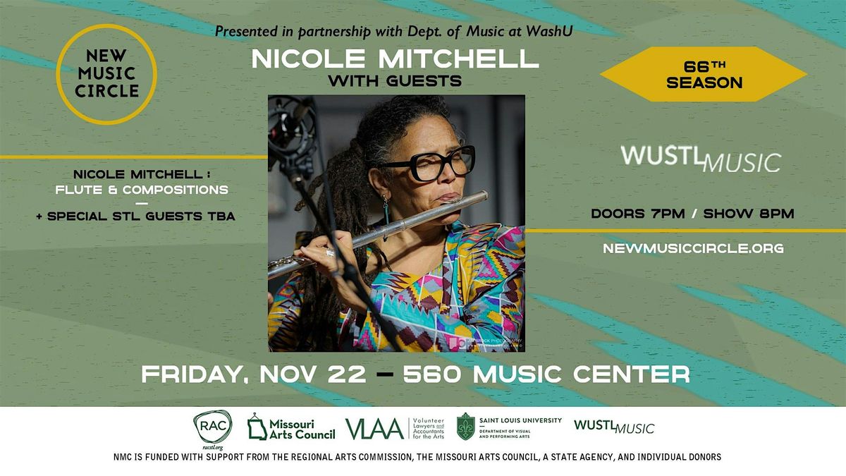 Nicole Mitchell Sextet at Washington University's 560 Music Center