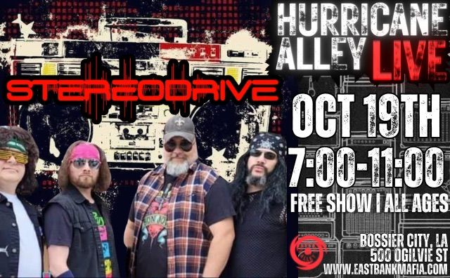 Hurricane Alley LIVE Presents: StereoDrive