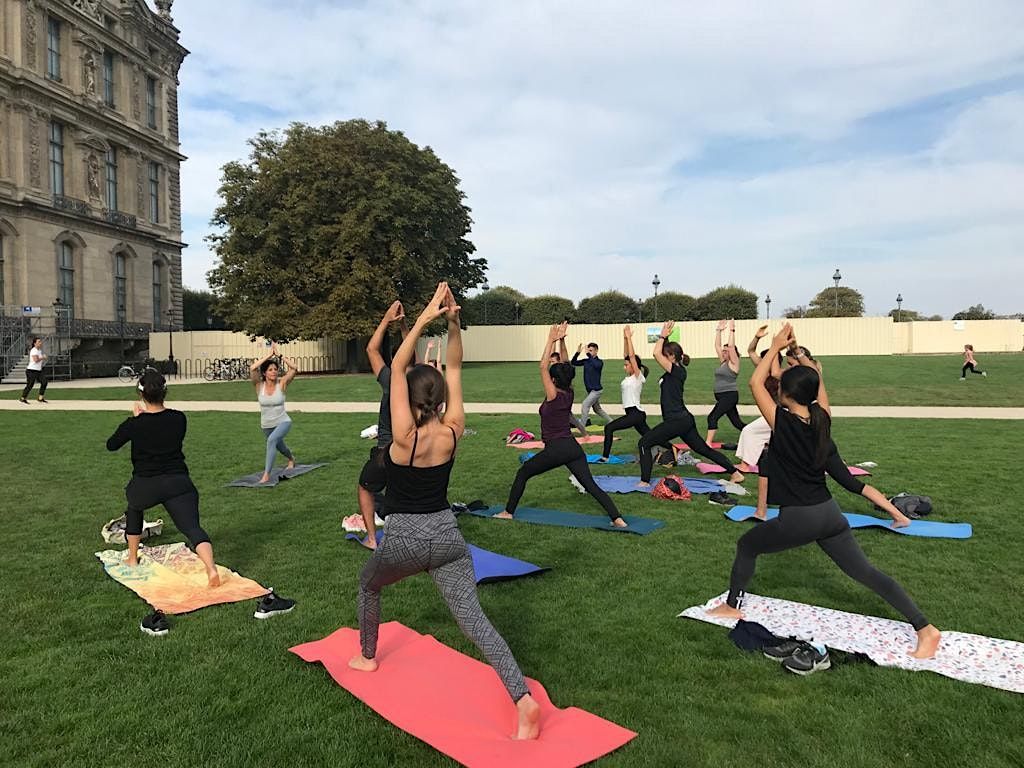Yoga in the Park - Outdoor Yoga - Paris, Tuileries