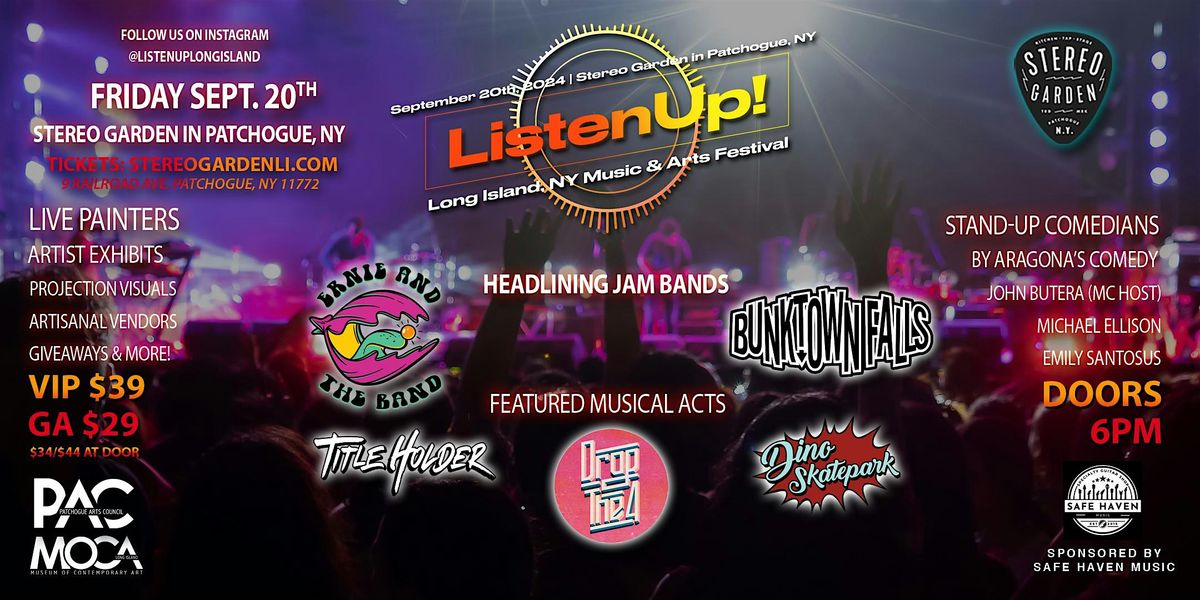 ListenUp! Music & Arts Fall Festival